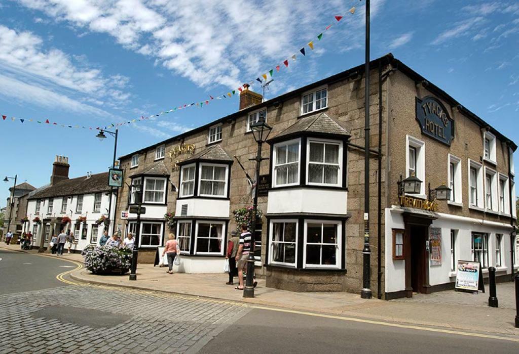 Tyacks Hotel Camborne Exteriör bild